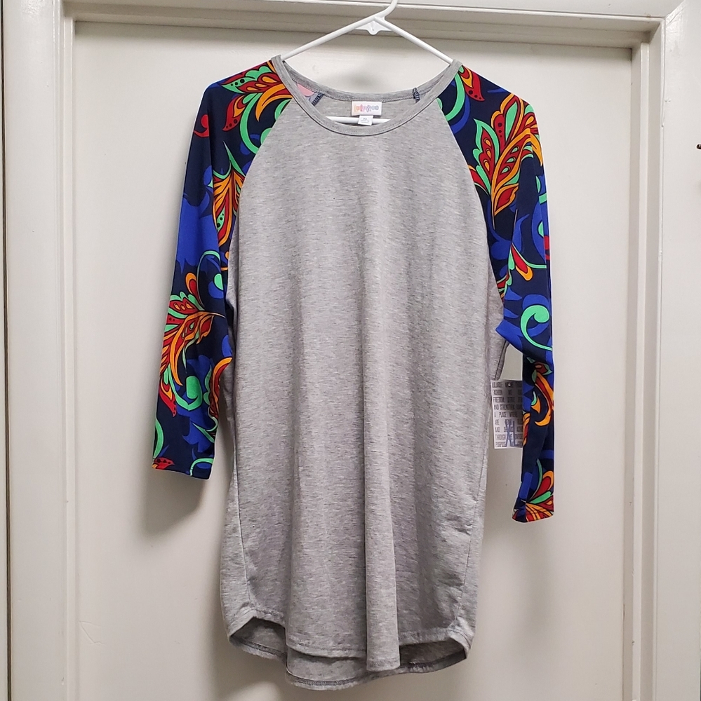 LulaRoe Randy baseball style shirt